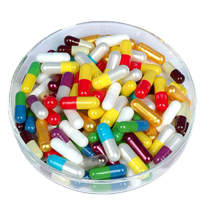 Customized Color Gelatin Capsule Size 00